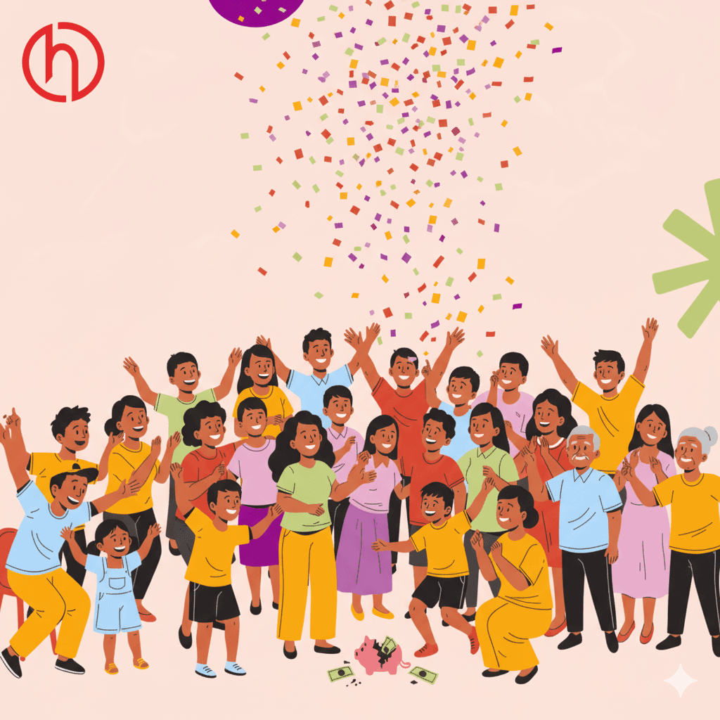 Handa celebration - transforming debt relief through blockchain innovation